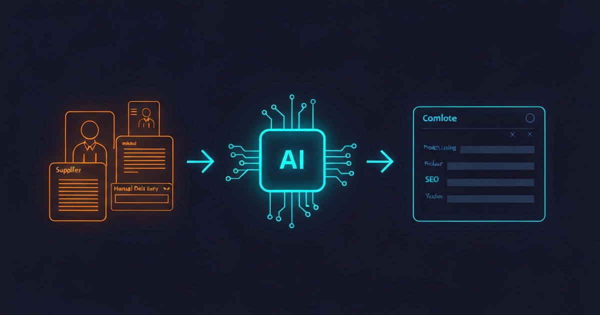 Automatizzare caricamento prodotti e-commerce: -5h/sett con AI
